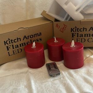 Flameless LED candles